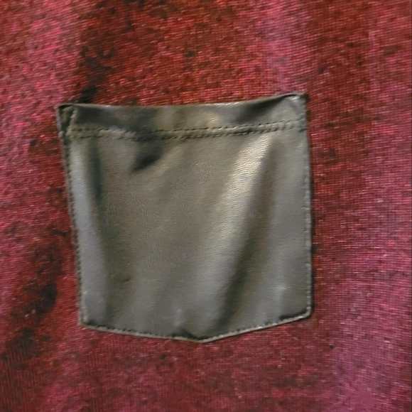 Twik burgundy T-shirt - Picture 4 of 4